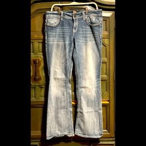 Womens Light denim boot leg sz 13